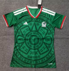 2026 World Cup Mexico Home Green Women Thailand Soccer Jersey AAA-5378