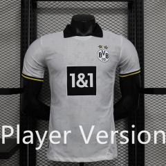 Player Version 2024-2025 Borussia Dortmund 2nd Away White Thailand Soccer Jersey AAA-888