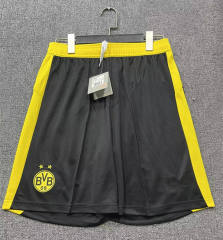2025-2026 Borussia Dortmund Home Black&Yellow Thailand Soccer Shorts-718