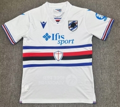 25-26 Sampdoria Away White Thailand Soccer Jersey AAA-417