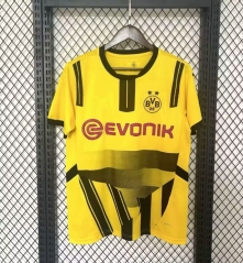 24-25 Cup Version Borussia Dortmund  Yellow Thailand Soccer Jersey -2483