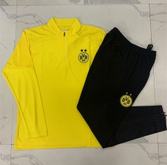 2024-2025 Borussia Dortmund Yellow Thailand Soccer Tracksuit -815