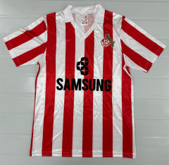 Retro Version 88-89 FC Köln 2nd Away Red&White Thailand Soccer Jersey AAA-503