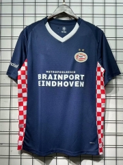 (S-4XL) 25-26 PSV Eindhoven Away Royal Blue Thailand Soccer Jersey AAA-GB