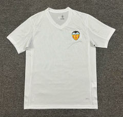 (S-4XL) 25-26 Valencia Home White Thailand Soccer Jersey AAA-512