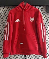 Player Version 25-26 Arsenal Red Thailand Soccer Tracksuit Top With Hat-LH