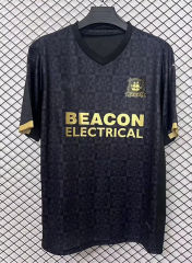 (S-4XL) 25-26 Plymouth Argyle F.C. Away Black Thailand Soccer Jersey AAA-2044