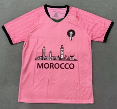 2025-2026 City Edition Morocco Pink Thailand Soccer Jersey AAA-7209