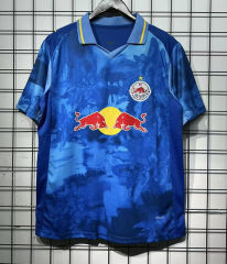 (S-4XL) 25-26 Red Bull Salzburg Blue Thailand Soccer Jersey AAA-GB