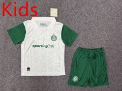 2025-2026 Palmeiras Away White Kids/Youth Soccer Uniform-GB