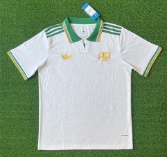 (S-4XL) 25-26 Roma 2nd Away White Thailand Soccer Jersey AAA-403