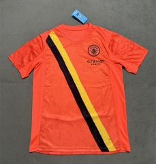 (S-4XL) 2025-2026 Manchester City 2nd Away Orange Thailand Soccer Jersey AAA-4506