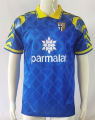 Retro Version 95-97 Parma Calcio Blue Thailand Soccer Jersey AAA-503