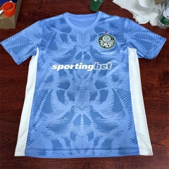 (S-4XL) 2025-2026 SE Palmeiras Blue Thailand Training Soccer Jersey AAA-5189