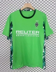 (S-4XL) 25-26 Borussia Mönchengladbach Away Green Thailand Soccer Jersey AAA-2044