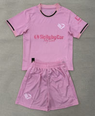 25-26 US Città di Palermo Home Pink Soccer Uniform-AY