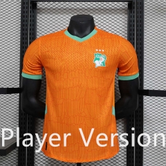 Player Version 2025-2026 Cote d'Ivoire Orange Thailand Soccer Jersey AAA-888