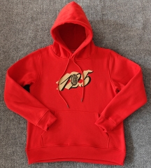 125th Anniversary AC Milan Red Thailand Soccer Tracksuit Top With Hat-LH