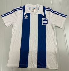 Retro Version 80-82 Honduras Away Blue&White Thailand Soccer Jersey AAA-503