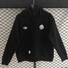 Player Version 25-26 Bayern München Black Thailand Soccer Tracksuit Top With Hat-LH