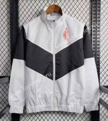 2023-2024 AC Milan Black&White Thailand Trench Coats-GDP