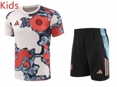 25-26 Bayern München Color Kids/Youth Soccer Training Uniform-418