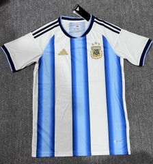 25-26 Argentina Home Blue&White Thailand Soccer Jersey AAA-7035