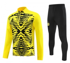 Player Version 2024-2025 Borussia Dortmund Yellow Thailand Soccer Tracksuit-4627