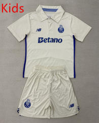 25-26 Porto 2nd Away Beige Kids/Youth Soccer Uniform-AY