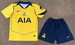 25-26 Tottenham Hotspur 2nd Away Yellow Soccer Uniform