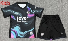 25-26 Bristol City 2nd Away Black Kids/Youth Soccer Uniform