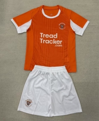 2025-2026 Blackpool  Home Orange Soccer Uniform-AY