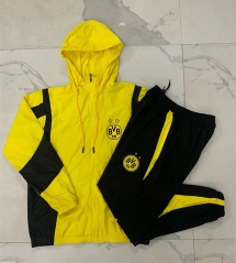 2024-2025 Borussia Dortmund Yellow Thailand Trench Coats Uniform-815