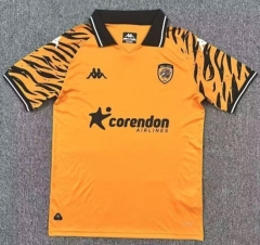 (S-4XL) 25-26 Hull City Home Orange Thailand Soccer Jersey AAA-512
