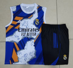 2025-2026 Real Madrid Camouflage Inkjet Thailand Soccer Vest Tracksuit-815