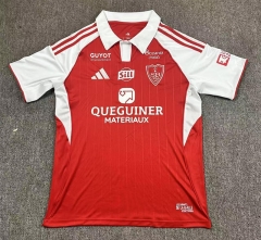 25-26 Stade Brestois 29 Home Red Thailand Soccer Jersey AAA-417