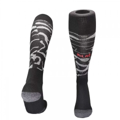 25-26 AC Milan Home Black Kids/Youth Soccer Socks-4539