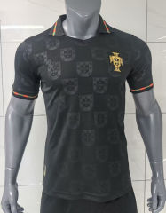 26-27 Portugal Away Black Thailand Soccer Jersey AAA-416