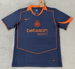 (S-4XL) 25-26 Inter Milan 2nd Away Royal Blue Thailand Soccer Jersey AAA