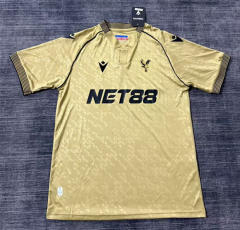 ( S-4XL ) 2025-2026 Crystal Palace Away Yellow Thailand Soccer Jersey AAA-GB