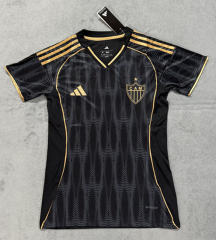 2025-2026 Atlético Mineiro 2nd Away Black Women Thailand Soccer Jersey AAA-4506