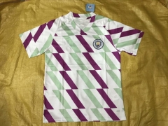 (S-4XL) 2024-2025 Manchester City White&Green Training Soccer Jersey AAA-7070