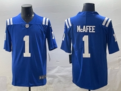 Indianapolis Colts Blue #1 NFL Jersey-0840