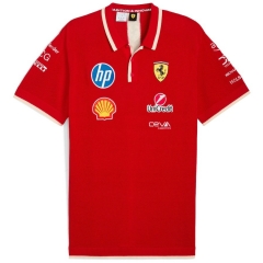 2025 Ferrary Red Formula One Racing Suit