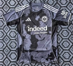 2025-2026 Eintracht Frankfurt 2nd Away Dark Gray Thailand Soccer Jersey AAA-2483