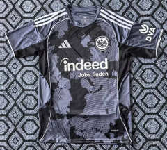 2025-2026 Eintracht Frankfurt 2nd Away Dark Gray Thailand Soccer Jersey AAA-2483