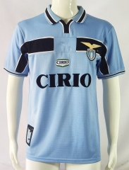Retro Version 98-99 Lazio Home Light Blue Thailand Soccer Jersey AAA-503