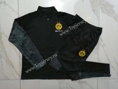 2023-2024 Borussia Dortmund Black Thailand Soccer Jacket Uniform-815
