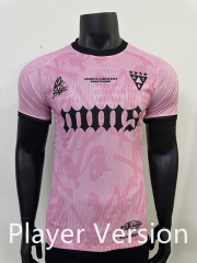 Player Version 25-26 Apeshit&Hip-Hop Pink Thailand Soccer Jersey AAA-6905