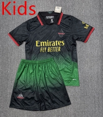 25-26 Special Edition AC Milan Green Kids/Youth Soccer Uniform-4247